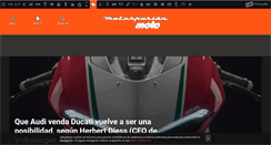 Desktop Screenshot of motorpasionmoto.com